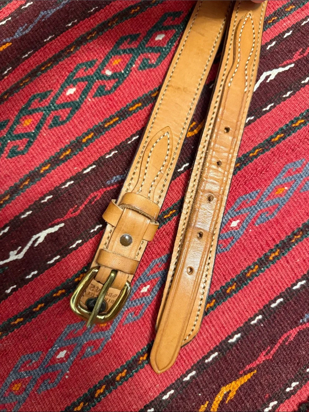 BIANCHI BELT #B17 leather 42